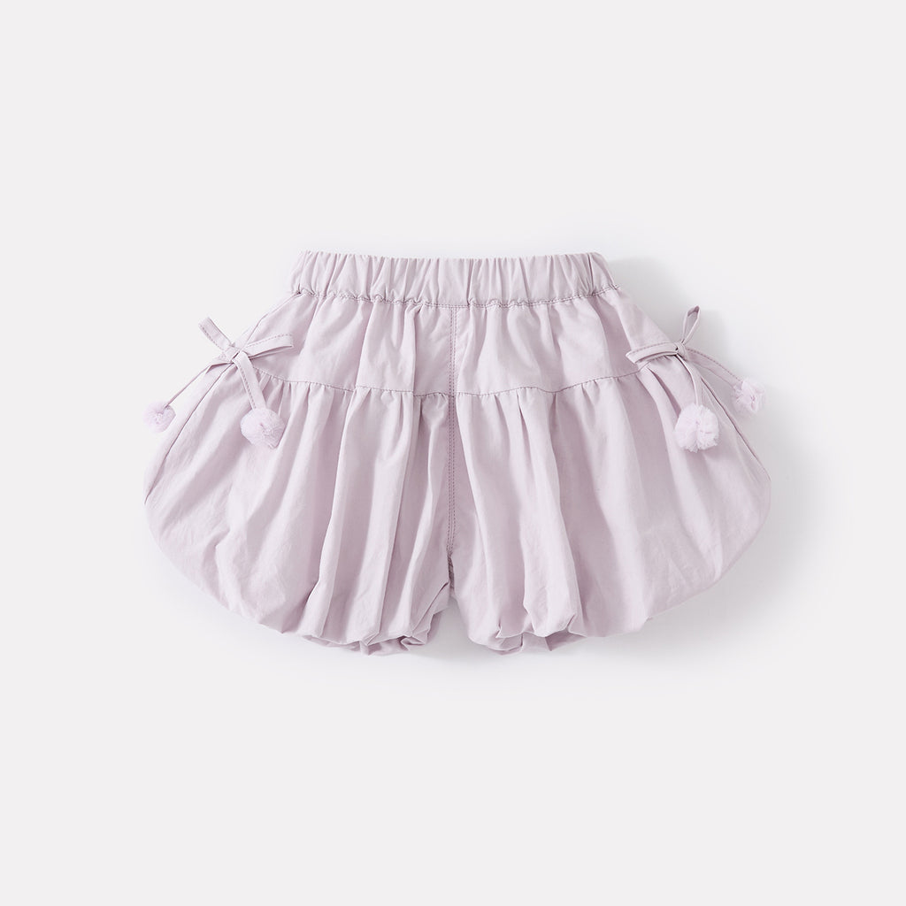 Sweet Floral Strap Top with Puff Short Pants Set, Lightweight Two-Piece Outfit