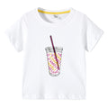 Children's summer short sleeved T-shirt