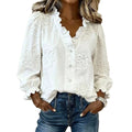 White embroidered shirt