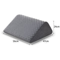 Foam Wedge Pillow Set - Leg Elevation & Back Support for Sleeping, Bedridden Care & Pregnancy