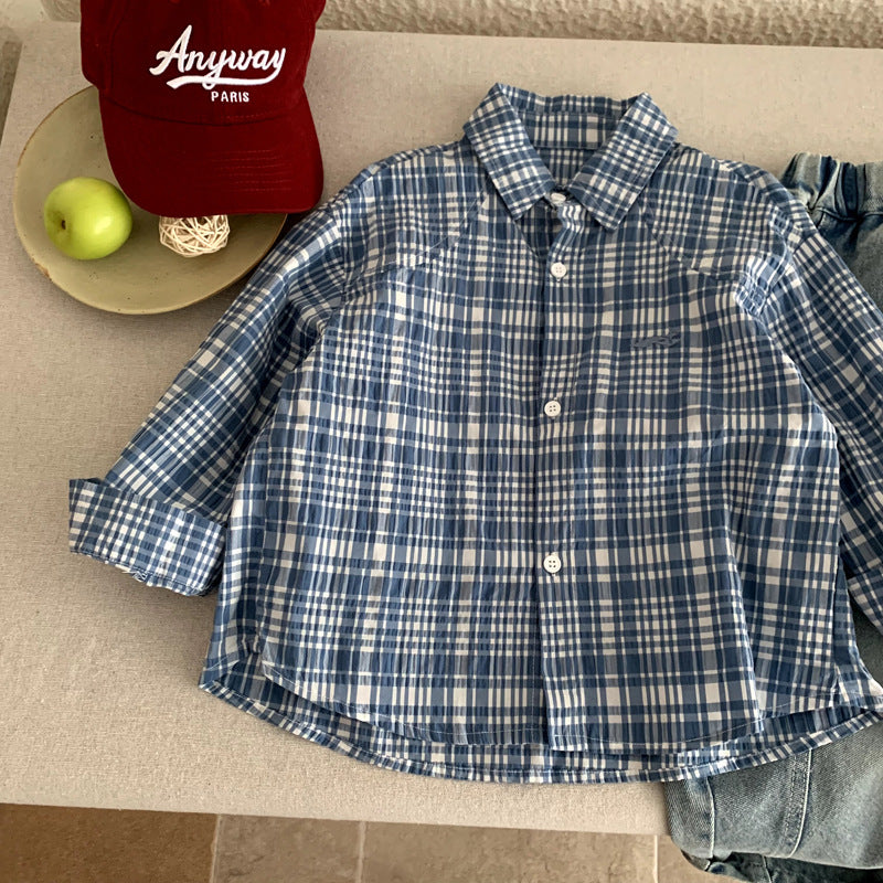 Children's spring clothing baby loose and casual base coat
