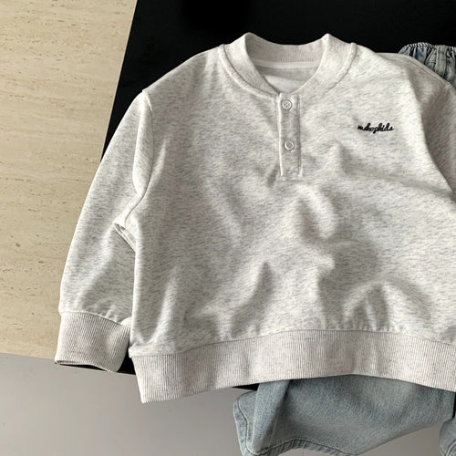 Boys' coat versatile top hoodie spring outfit