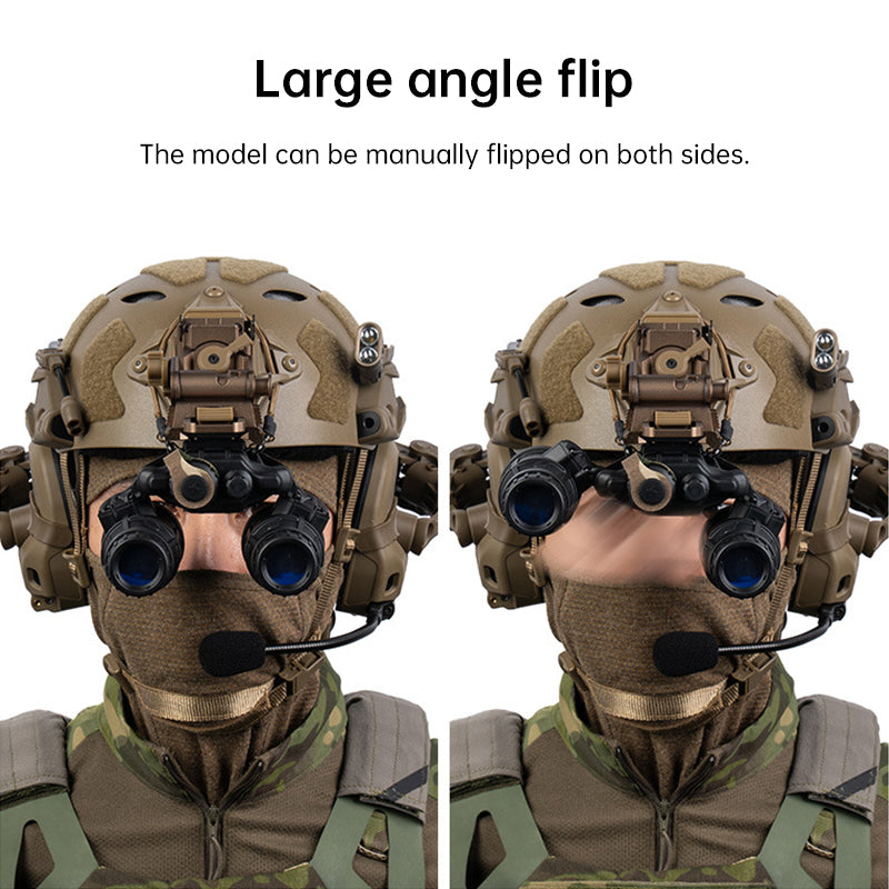 Dummy NVG Goggles DTNVS Model – Tactical Helmet Accessory for Airsoft, Paintball & Cosplay